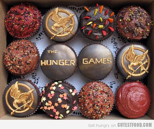 Hunger Games cupcakes