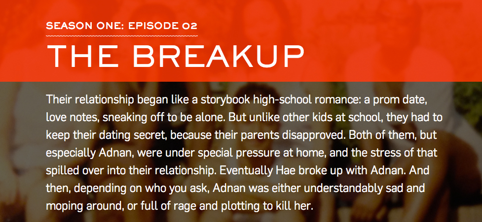 breakup serial